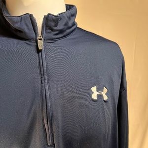 UNDER ARMOR MENS PERFORMANCE QUARTER ZIP (L)